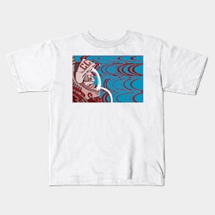 Re-entrY Comrade Red and Blue Kids T-Shirt